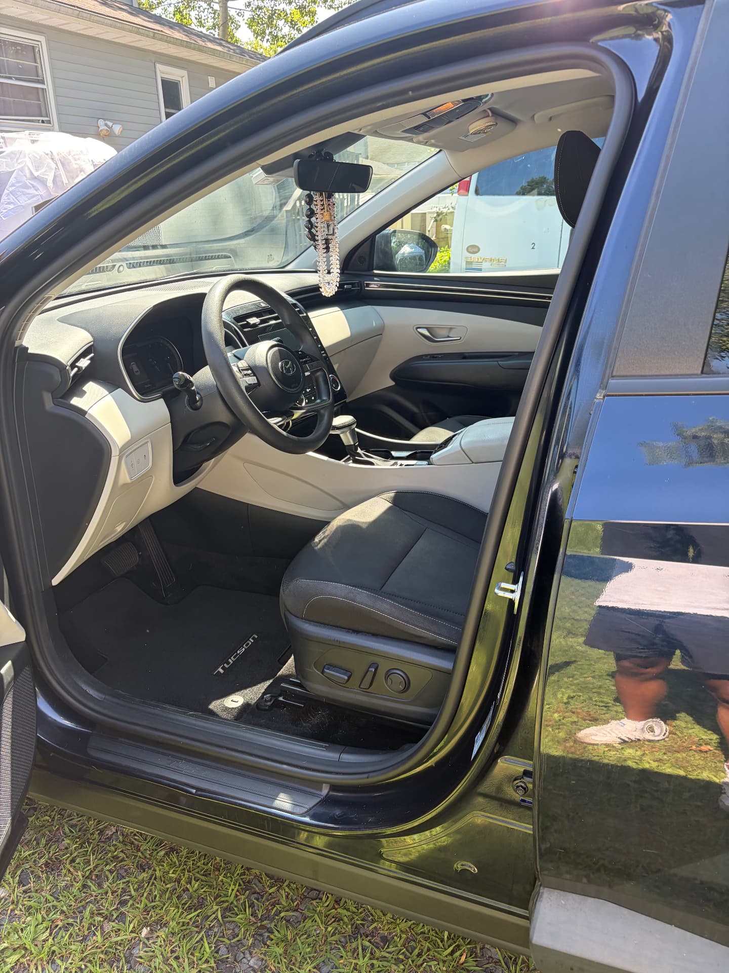 Freshly cleaned Hyundai Tucson interior
