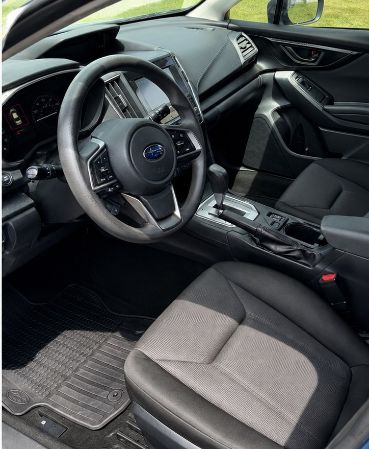 Car interior before and after detailing in New Jersey — after detailing
